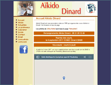 Tablet Screenshot of aikido-dinard.com